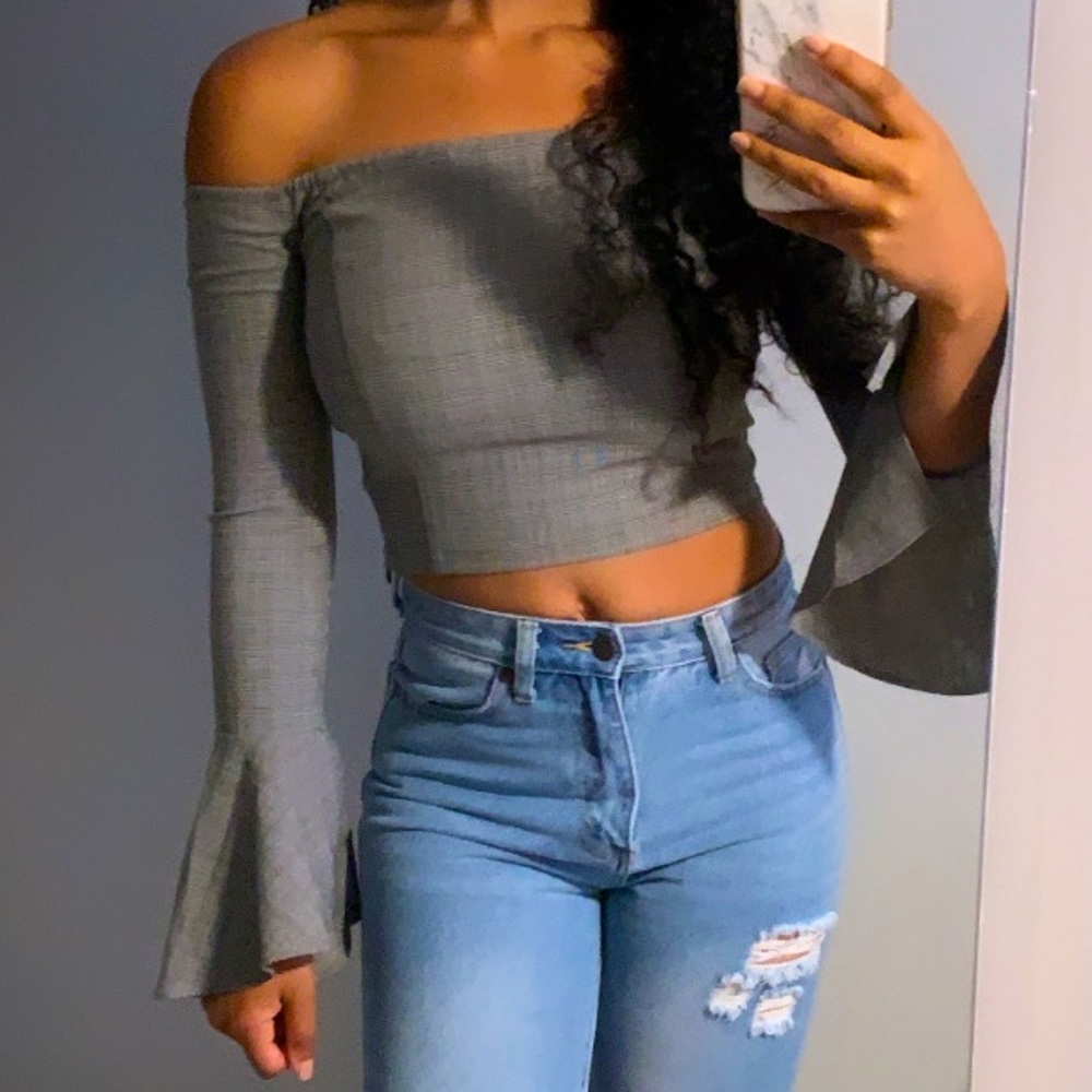 Grey Blouse